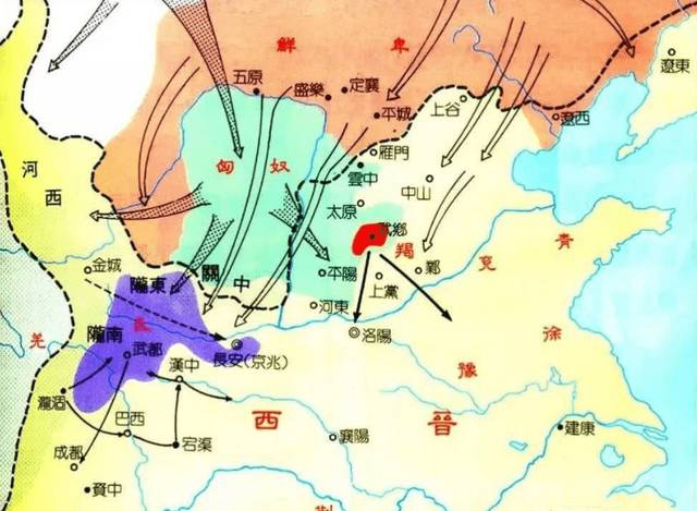 西晋历史图片