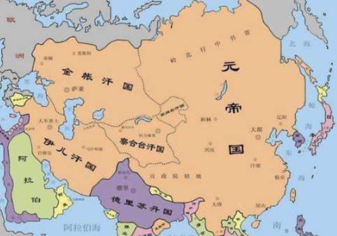 四大汗国历史图片