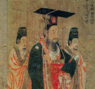 隋文帝历史图片