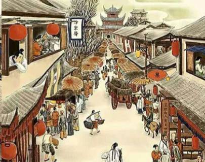 商潮涌动江南历史图片