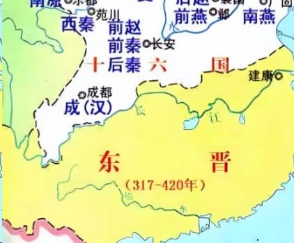 南北割据历史图片