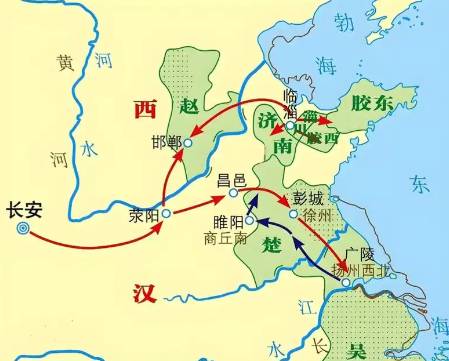 七国烽烟起历史图片