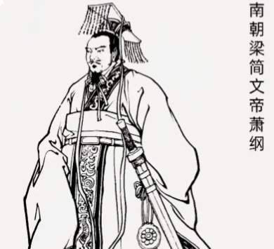 梁简文帝历史图片