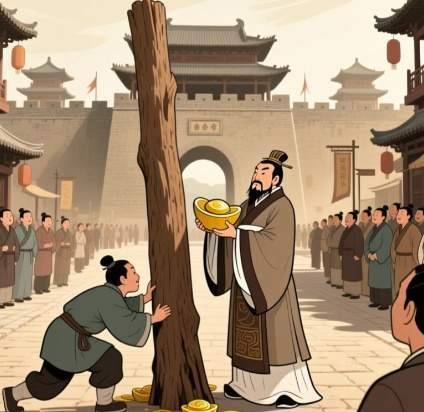 徙木立信历史图片
