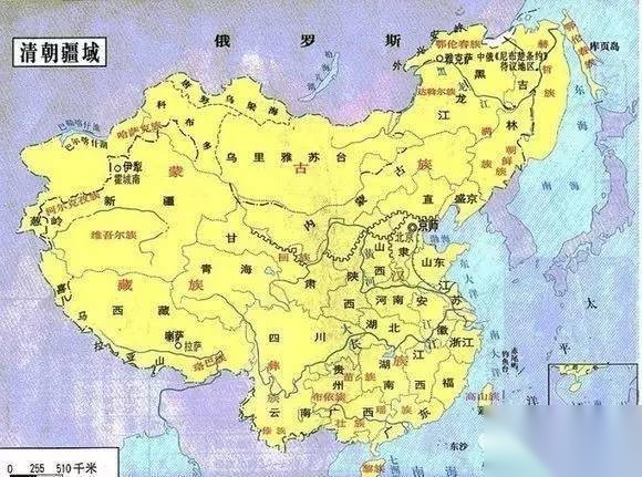 清朝历史图片