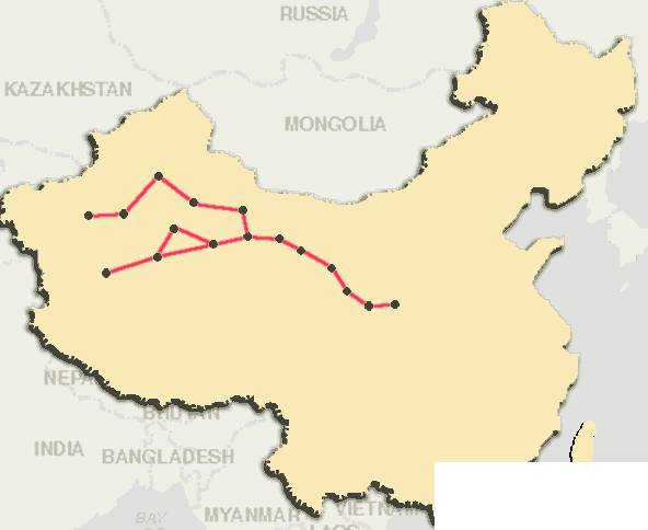 丝绸之路历史图片