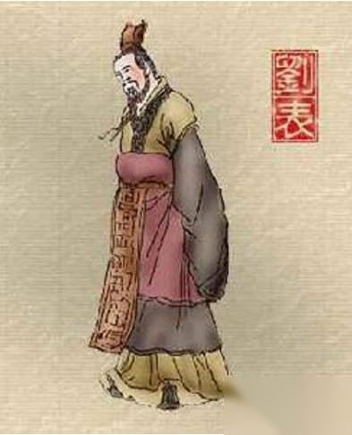刘表历史图片