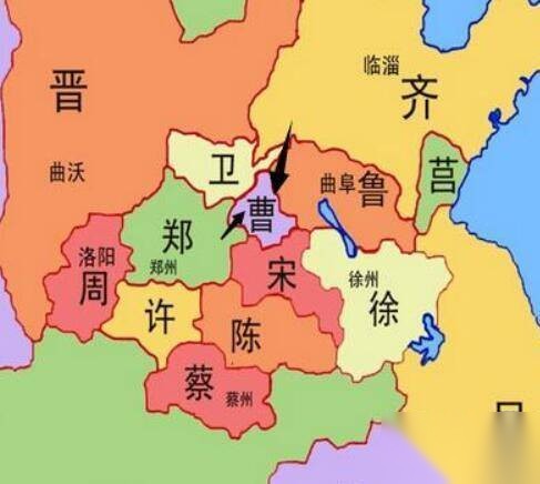 作为一个春秋小国 曹国是怎么把自己玩死的?历史图片