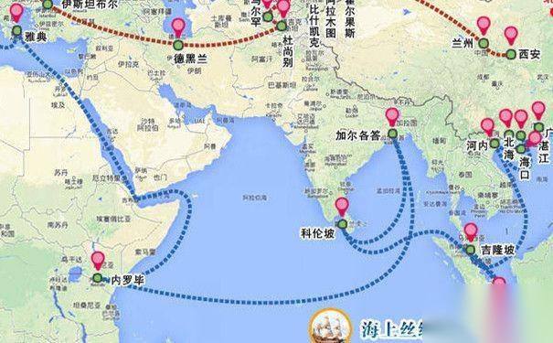 海上丝绸之路历史图片