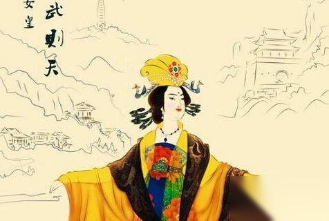 武则天历史图片