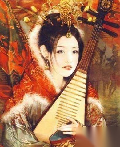 和亲匈奴的宫人历史图片