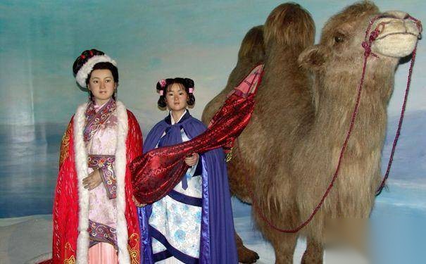 和亲匈奴的宫人历史图片