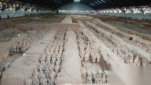 秦始皇陵历史图片