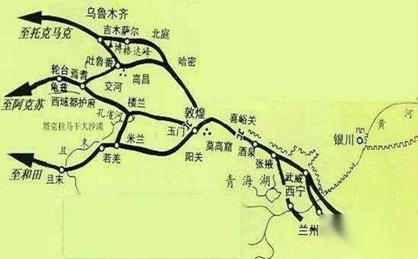 丝绸之路历史图片