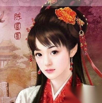 陈圆圆历史图片