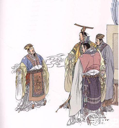 晏子赎越石父历史图片