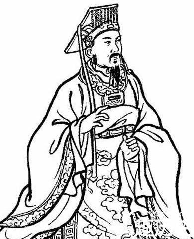 秦穆公和秦始皇历史图片