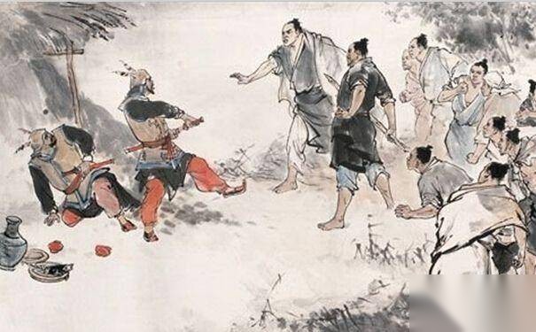 陈胜吴广起义历史图片