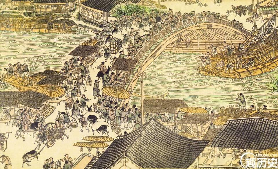 清明上河图历史图片