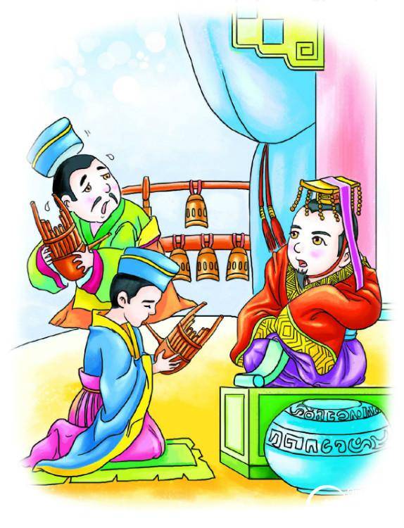 齐宣王问曰文王之囿历史图片