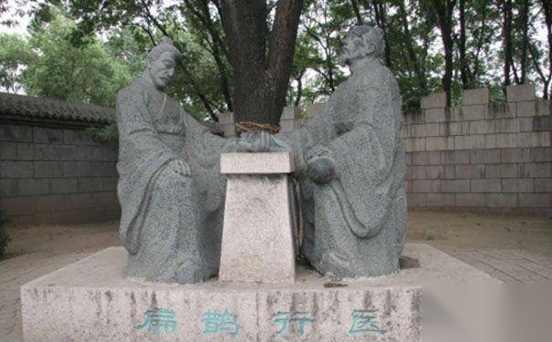 名医扁鹊的庙历史图片