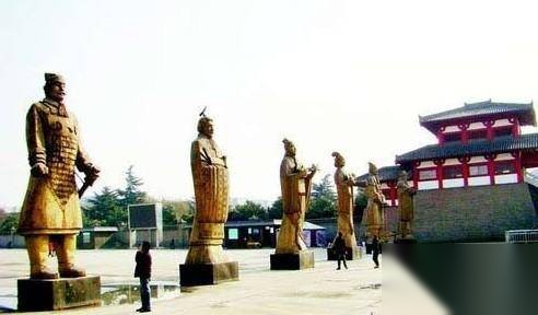 秦始皇12铜人历史图片