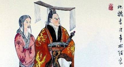 孝文帝历史图片