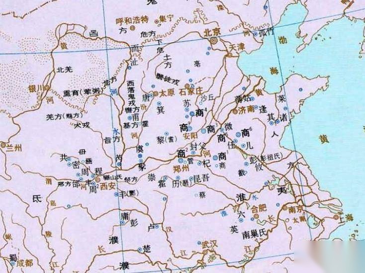 盘庚迁都历史图片