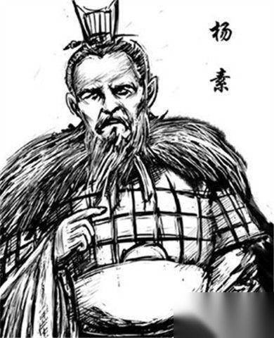 越国公杨素历史图片