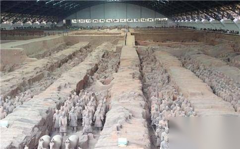 秦始皇陵历史图片