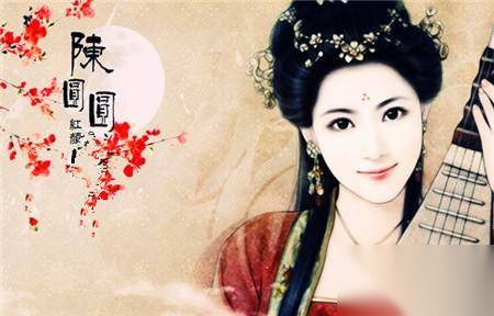 陈圆圆历史图片