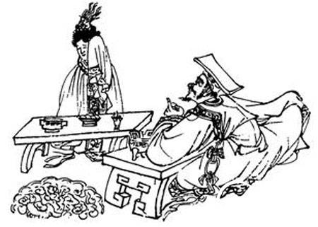 西施历史图片