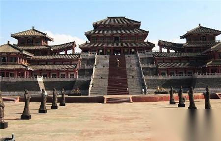阿房宫历史图片