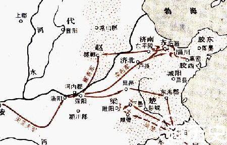 七国之乱历史图片