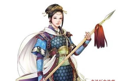 女将军历史图片