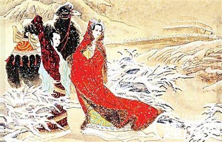 汉代和亲历史图片