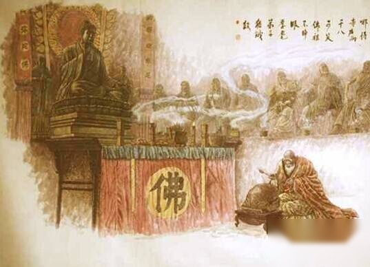 梁武帝历史图片