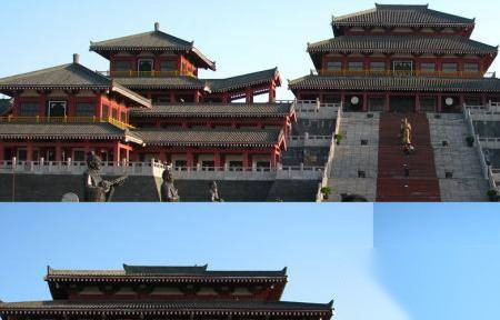 阿房宫历史图片