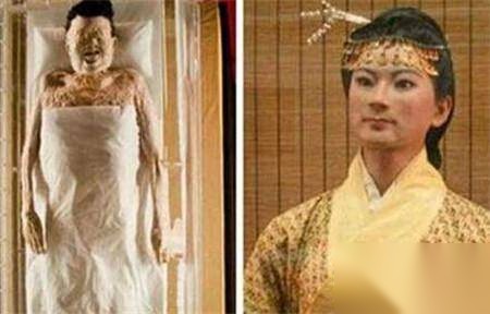 汉代女尸历史图片