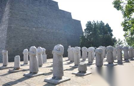 武则天墓历史图片