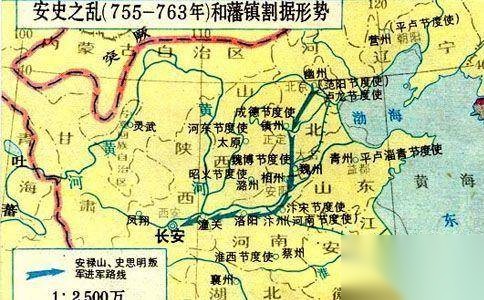 安史之乱历史图片