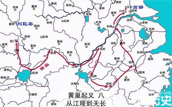 黄巢起义和安史之乱历史图片