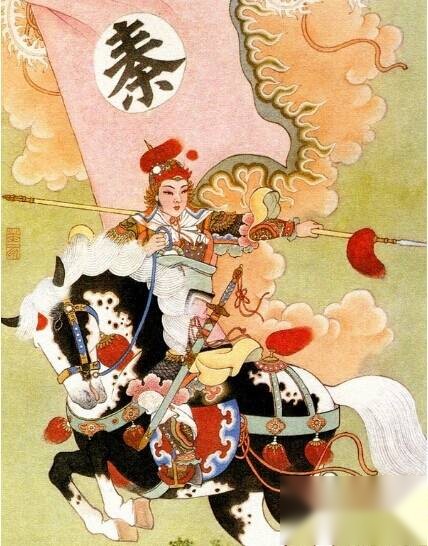 女将军历史图片