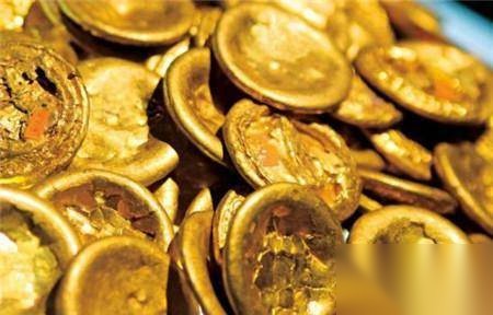西汉巨量黄金历史图片