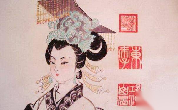 武则天历史图片