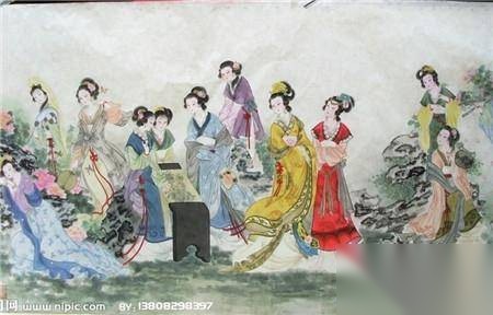 金陵十二钗历史图片