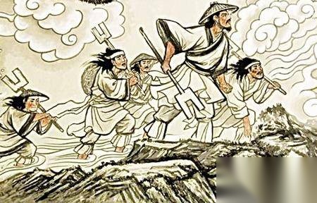 大禹治水历史图片