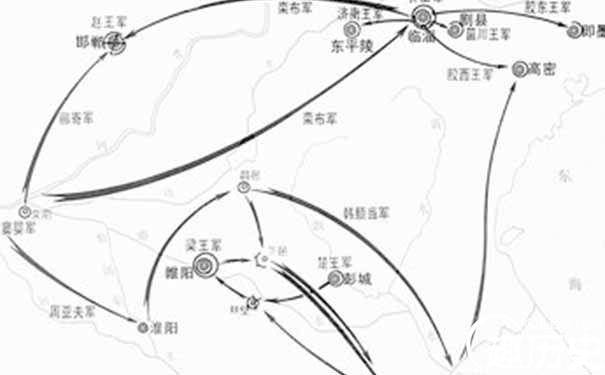 吴楚七国之乱历史图片
