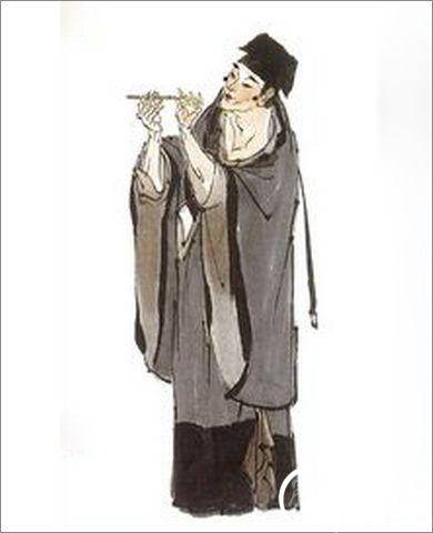 萧让圣手书生历史图片