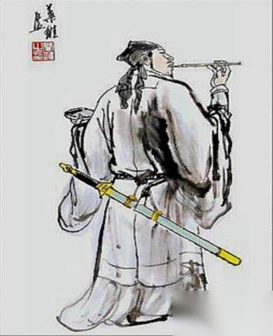萧让圣手书生历史图片
